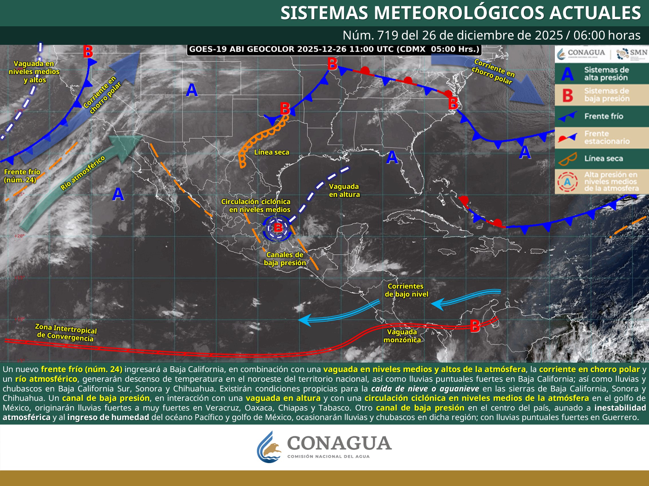 De acuerdo con el pronóstico, los estados más afectados por el frío extremo serán Chihuahua, Durango, Coahuila, Zacatecas, Estado de México, Puebla, Tlaxcala y Veracruz, donde se esperan heladas severas