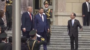 China recibe a Trump con ceremonia oficial y reuniones clave con Xi Jinping